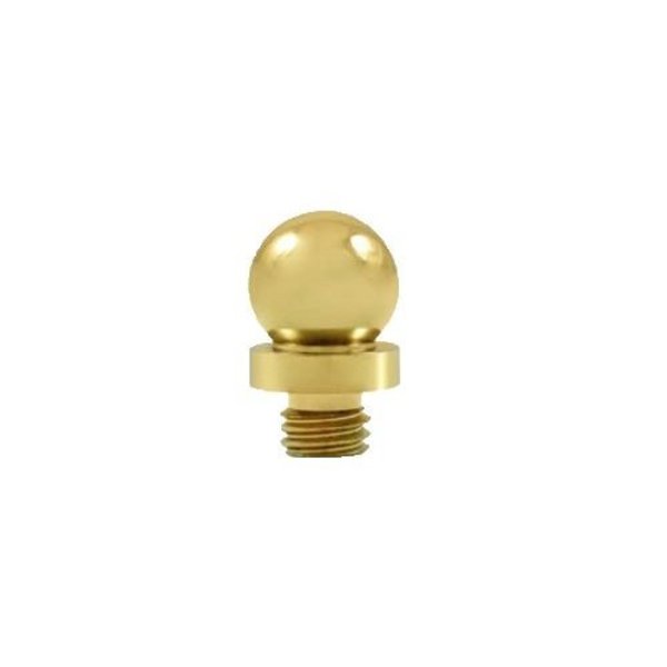 Deltana CBT1 Ball Tip Cabinet Finial, PVD PVD, 10PK CBT1-XCP10